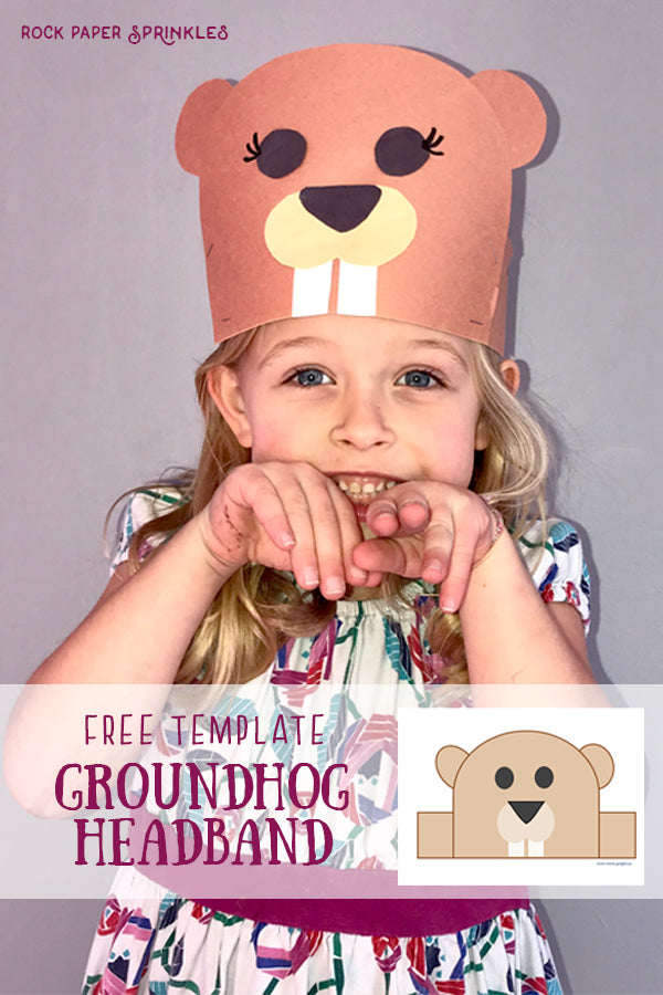 Groundhog Headband Craft Rock Paper Sprinkles Groundhog Headband Craft Rock Paper Sprinkles