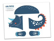 Load image into Gallery viewer, Dinosaur Party Tableware + Cake Topper Bundle