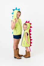 Load image into Gallery viewer, Dinosaur vest costumes on children