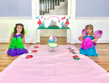 Load image into Gallery viewer, Fairy Woodland Party Tableware + Cake Topper Bundle