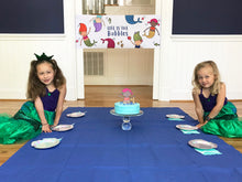 Load image into Gallery viewer, Mermaid Party Tableware + Cake Topper Bundle