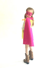 Load image into Gallery viewer, Superhero Costume for Boys and Girls, Superhero Cape + Mask (8 colors)