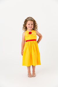 Belle Beauty and the Beast yellow costume