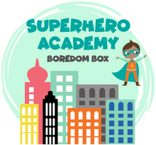 Load image into Gallery viewer, Boredom Box: Superhero Academy