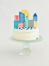 Load image into Gallery viewer, Superhero Party Tableware + Cake Topper Bundle
