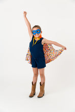 Load image into Gallery viewer, Superhero cape on an adorable child