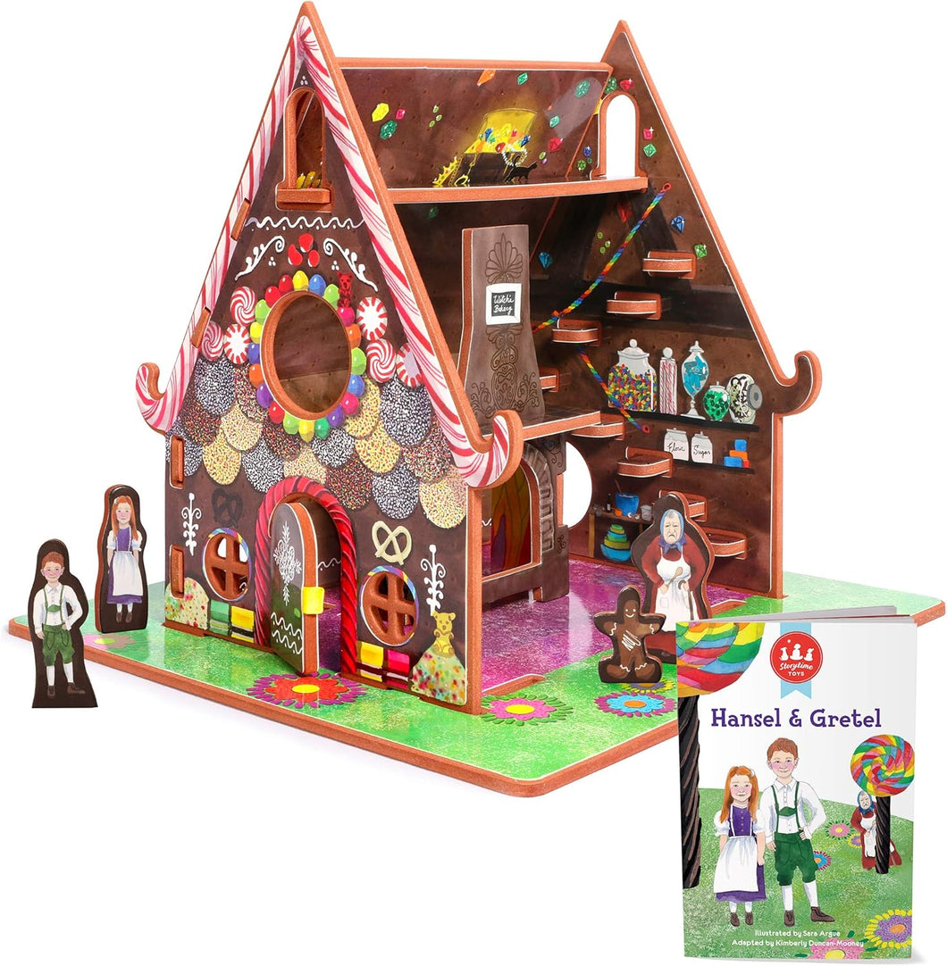 Hansel & Gretel Gingerbread House Playset