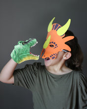Load image into Gallery viewer, Dino Hand Puppet