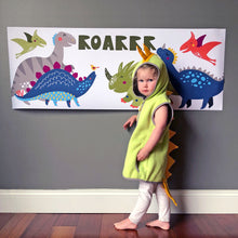 Load image into Gallery viewer, Dinosaur Pin the Horn Game | Birthday Party Activity for Girls, Boys
