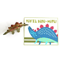 Load image into Gallery viewer, Valentine&#39;s Day Card Kit for Kids: DINOSAUR Cards + Favors (set of 6)