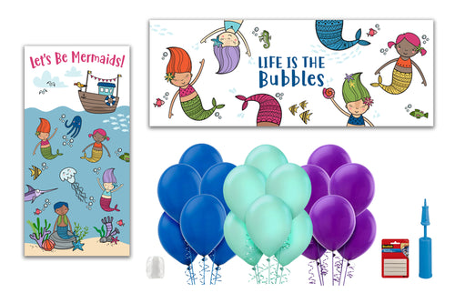 Mermaid Party Decorations Bundle