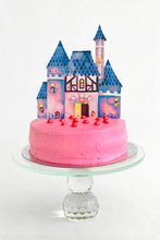 Load image into Gallery viewer, Princess cake topper on a pink princess cake