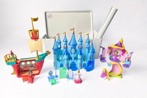 Princess Castle Frozen Elena Rapunzel Toys Playset
